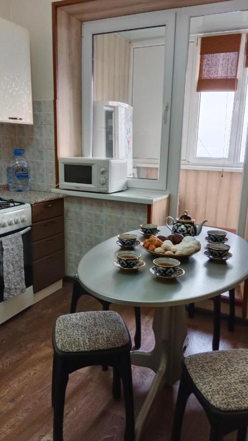 Трехкомнатные Апартаменты В 15 Микрорайоне С Видом На Каспийское Море И Возле Моря Aktau  Ngoại thất bức ảnh
